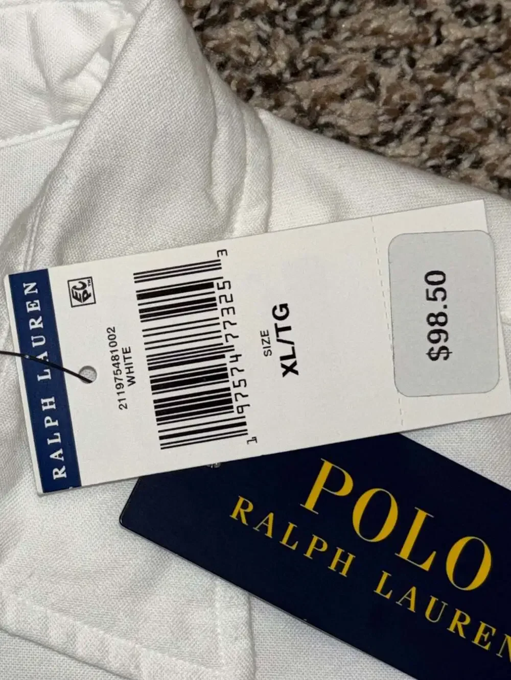 Polo Ralph Lauren Cotton Oxford SS Button-Down shirt. XL. NEW
